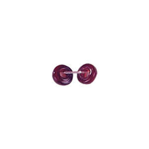 Donut Beads w or big hole Glass Beads 4511