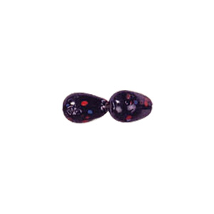 Multi color flakes fuseion Glass Beads available in single and multi color colors tones 4634