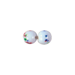 Multi color flakes fuseion Glass Beads available in single and multi color colors tones 4652