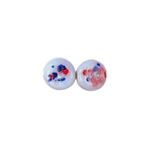 Multi color flakes fuseion Glass Beads available in single and multi color colors tones 4657