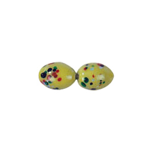Multi color flakes fuseion Glass Beads available in single and multi color colors tones 4661