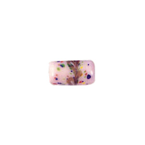 Goldstone swirl pattern with fused glass flakes Lampworked Glass Beads 4730
