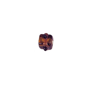 Goldstone band with dots Lampworkerd Glass Beads 4750