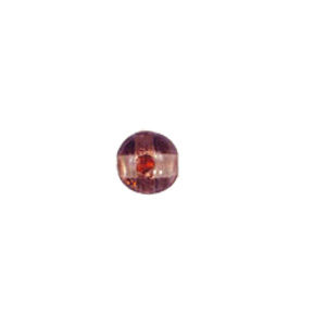 Goldstone band with dots Lampworkerd Glass Beads 4759