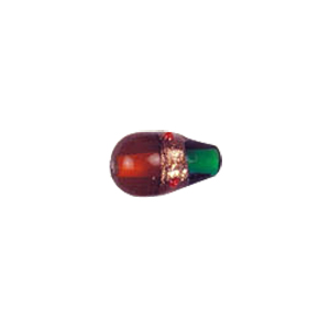 Goldstone band with dots Lampworkerd Glass Beads 4800