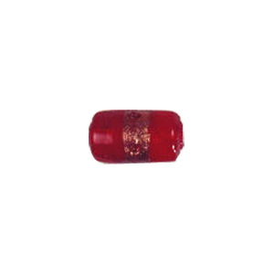 Goldstone band with dots Lampworkerd Glass Beads 4824