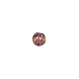 Goldstone Lampworked mini size Glass Beads 5093