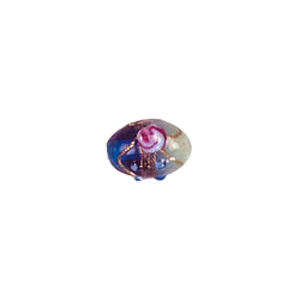 Goldstone Lampworked Small size Glass Beads 5129