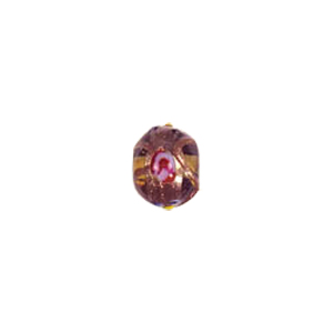 Goldstone Lampworked Medium size Glass Beads 5143