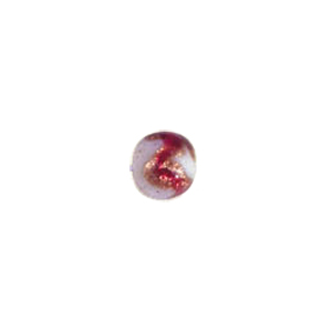 Fancy Lampworked w or colorful Stringer White Glass Beads 5339