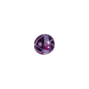 Smoked Gray Lampworked Glass Beads 5424