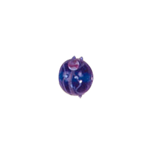 Smoked Gray Lampworked Glass Beads 5426