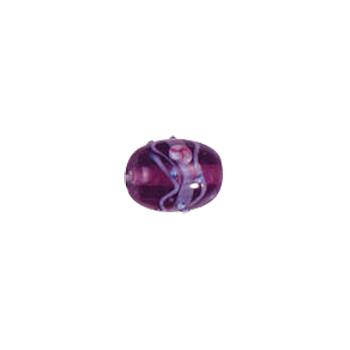 Smoked Gray Lampworked Glass Beads 5440