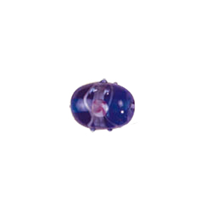 Smoked Gray Lampworked Glass Beads 5442