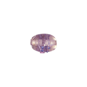 Smoked Gray Lampworked Glass Beads 5443