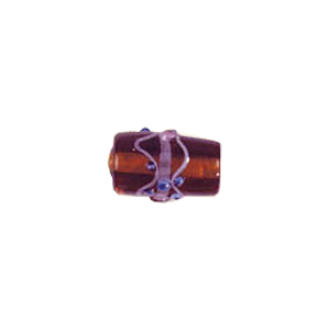 Smoked Gray Lampworked Glass Beads 5444