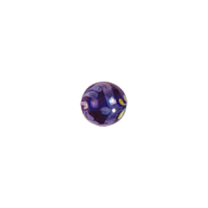 Smoked Gray Lampworked Glass Beads 5463