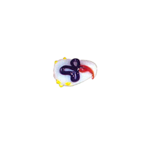 Coloured Lamp Glass Drop Beads 5591