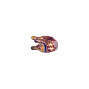 Twisted Glass Lampworked Beads 5646
