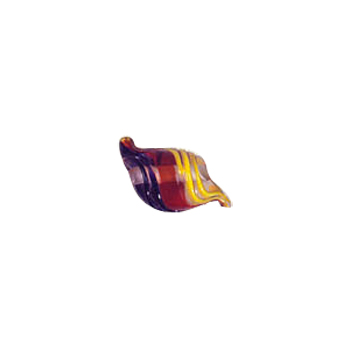 Twisted Glass Lampworked Beads 5649