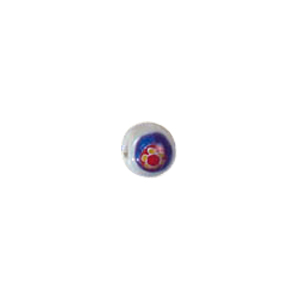 Millefiori slice fused Lamp Glass Beads 5741