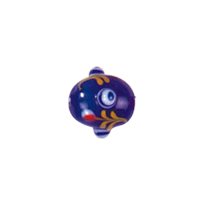 Tree or Flower design decorated Lampworked Glass Beads 5829