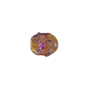 Color fusion Goldstone Lampworked Glass Beads 5998