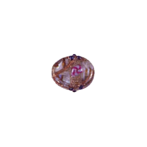Color fusion Goldstone Lampworked Glass Beads 6002