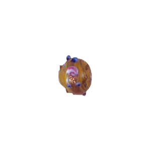 Color fusion Goldstone Lampworked Glass Beads 5991