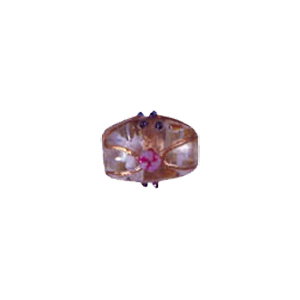 Color fusion Goldstone Lampworked Glass Beads 6009