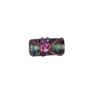 Color fusion Goldstone Lampworked Glass Beads 6022