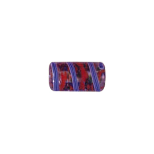 Color lined Lampworked Glass Beads w or stringer designs 6031