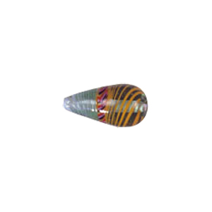 Multi Color stringer Lampworked Glass Beads 6035