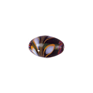 Multi Color stringer Lampworked Glass Beads 6039
