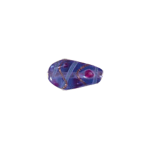 Multi Color stringer Lampworked Glass Beads 6057