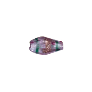 Multi Color stringer Lampworked Glass Beads 6059