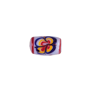 Decorated fusion painting Lampworked Beads 6062
