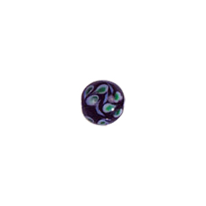 Decorated fusion painting Lampworked Beads 6099