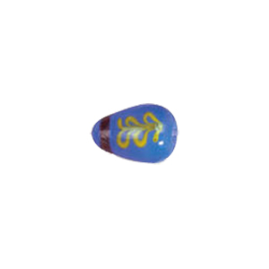 Decorated fusion painting Lampworked Beads 6105