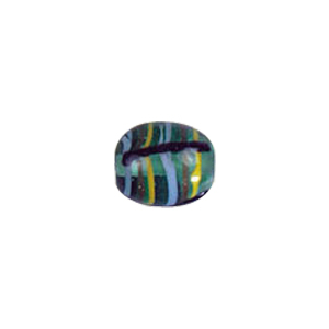 Multi Color stringer Lampworked Glass Beads 6137