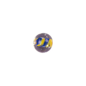 Color lined Glass Beads w or twisted stringer designs 6232