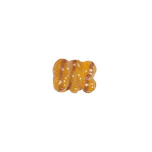 Grape shaped striped Lampworked Glass Beads 6289