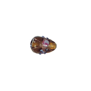Goldstone stringer Lampworked Large–Glass Beads 6309