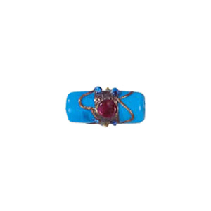 Goldstone stringer Lampworked Large–Glass Beads 6321