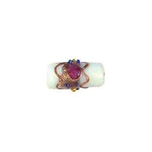 Goldstone stringer Lampworked Large–Glass Beads 6325
