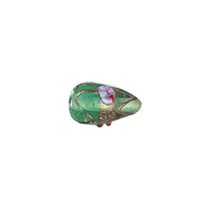 Goldstone stringer Lampworked Large–Glass Beads 6326