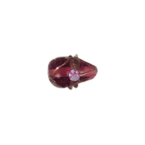 Goldstone stringer Lampworked Large–Glass Beads 6333