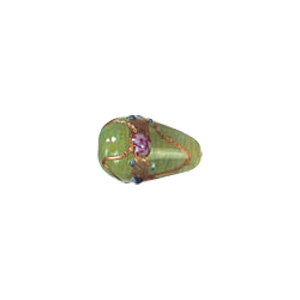 Goldstone stringer Lampworked Large–Glass Beads 6350