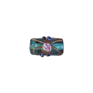 Goldstone stringer Lampworked Large–Glass Beads 6360