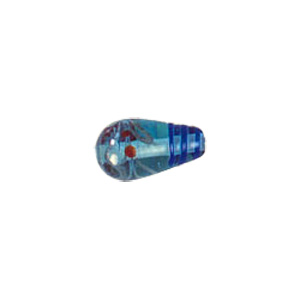Smoked Swirled Lampworked Glass Beads 6377